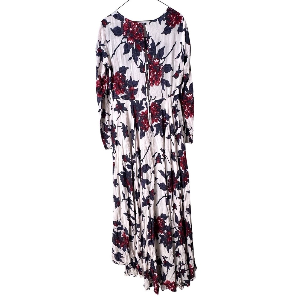 Free People Maxi Floral Dress Size Medium - Picture 4 of 12